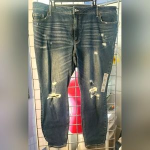 Old Navy Distress Blue Jeans